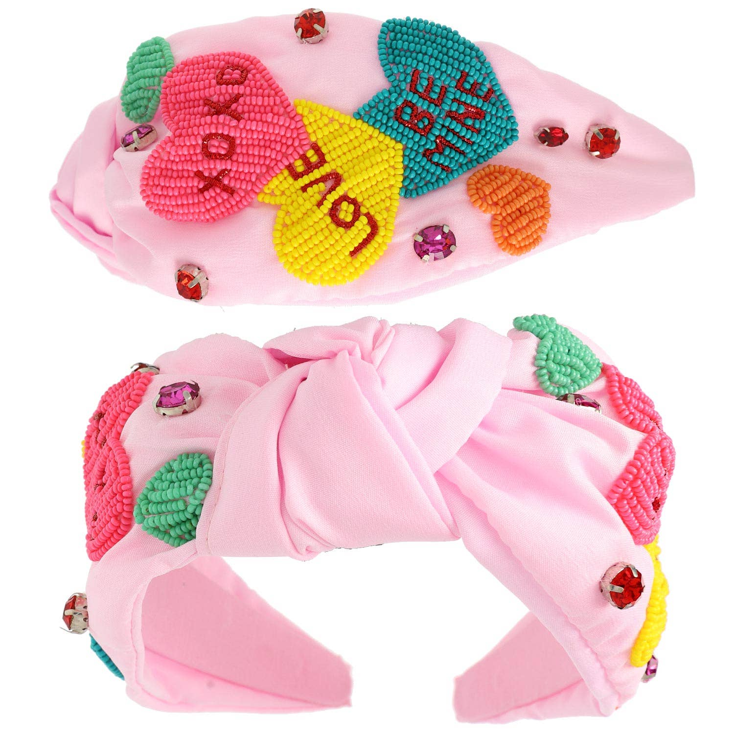 Valentines Day Conversation Hearts Headband