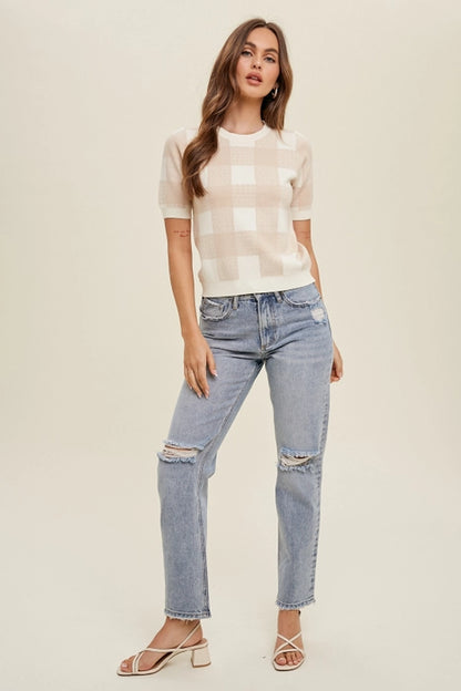 Classic Checkered Top