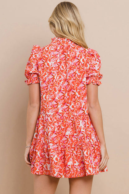 Floral Button Down Dress